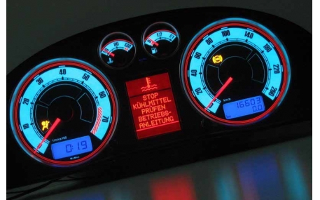 Шкалы приборов Volkswagen Passat B5