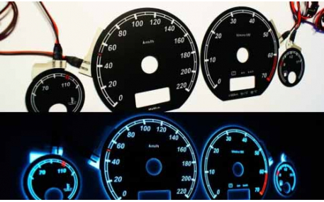 Шкалы приборов Volkswagen Polo