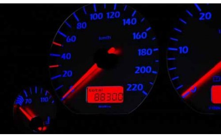 Шкалы приборов Volkswagen Polo