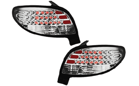 Фонари задние Peugeot 206