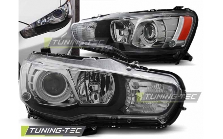 Фары передние Mitsubishi Lancer X