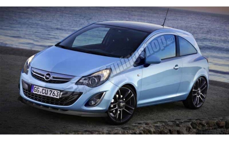 Накладка передняя Opel Corsa D