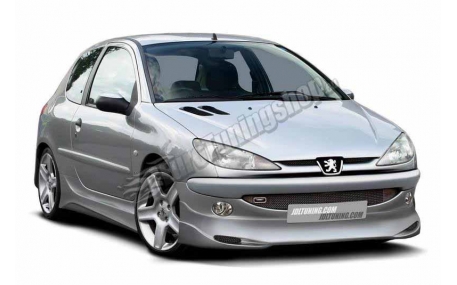 Накладка передняя Peugeot 206