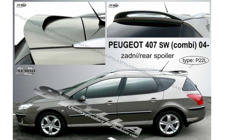 Спойлер Peugeot 407