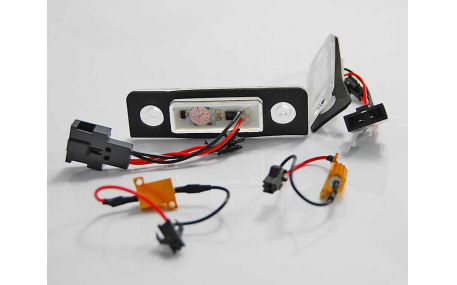 Подсветка номера Skoda