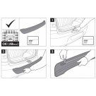 Накладка на задний бампер Renault Duster