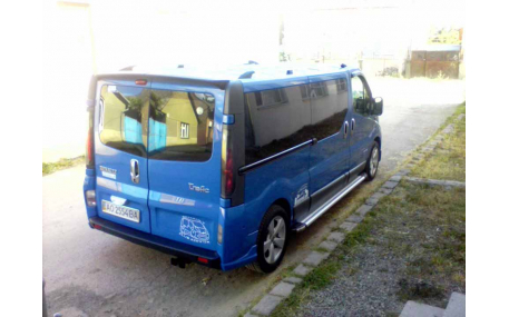 Накладка задняя Opel Vivaro