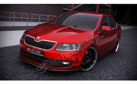 Накладка передняя Skoda Octavia A7 2013-2017