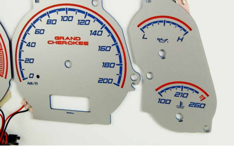 Шкалы приборов Jeep Grand Cherokee