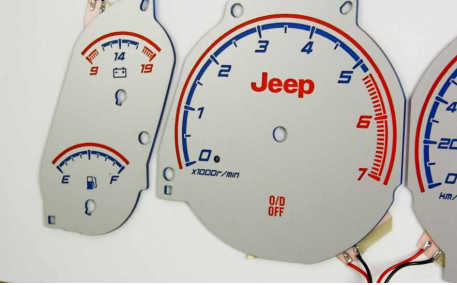 Шкалы приборов Jeep Grand Cherokee