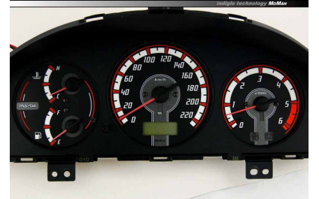 Шкалы приборов Mazda 323F BJ