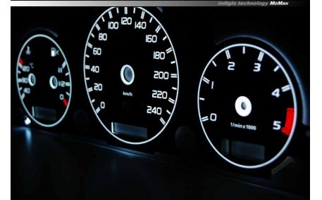 Шкалы приборов Mercedes ML-class W163