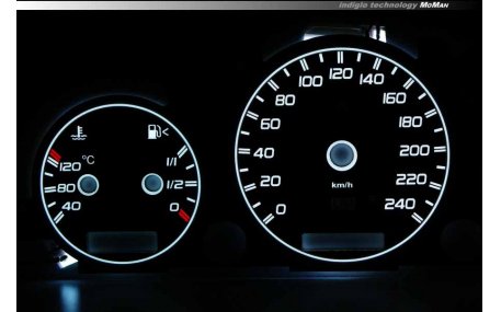 Шкалы приборов Mercedes ML-class W163