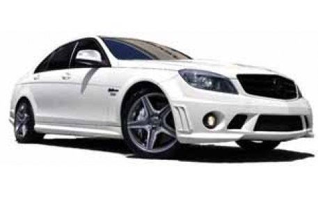 Бампер передний Mercedes C-class W204 2007-2010