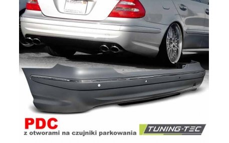 Бампер задний Mercedes E-class W211