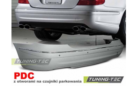 Бампер задний Mercedes E-class W211