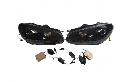 Фары передние Volkswagen Golf 6