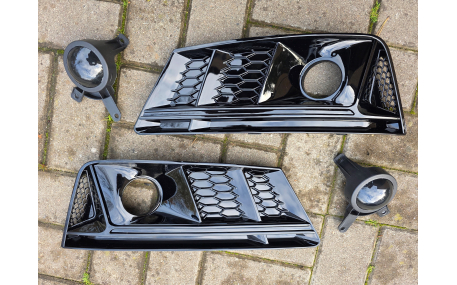 Решетки бампера Audi A4 B9 2016-2019