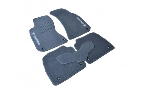 Коврики в салон Skoda Superb
