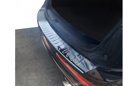 Накладка на задний бампер Audi Q5