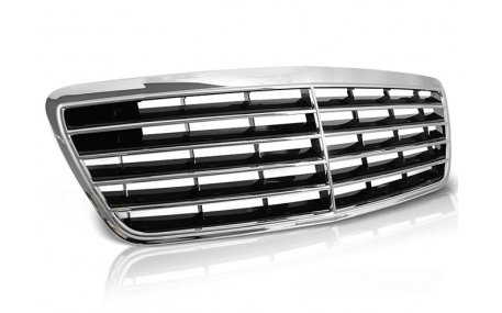Решетка радиатора Mercedes E-class W210 1999-2002