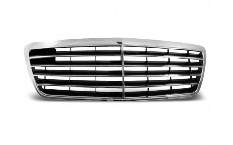 Решетка радиатора Mercedes E-class W210 1999-2002