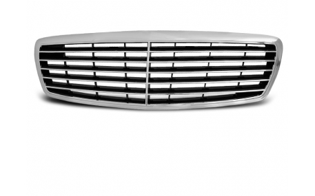 Решетка радиатора Mercedes E-class W211 2002-2006