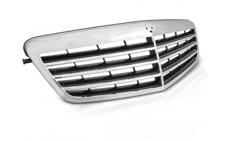 Решетка радиатора Mercedes E-class W212 2009-2013