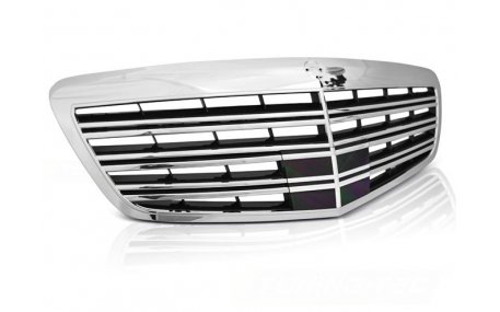 Решетка радиатора Mercedes S-class W221 2009-2012
