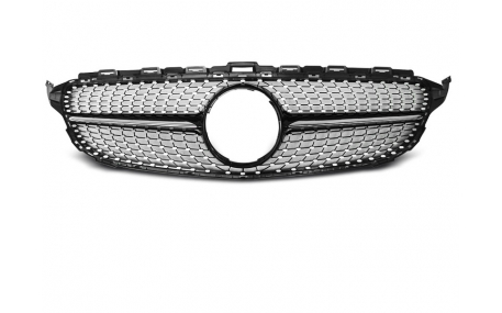 Решетка радиатора Mercedes C-Class W205 2015-2018