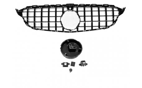 Решетка радиатора Mercedes C-Class W205 2015-2018