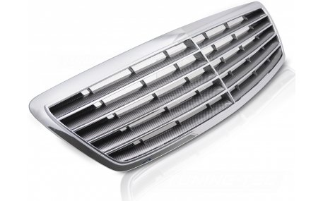 Решетка радиатора Mercedes S-class W220 2002-2005
