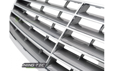 Решетка радиатора Mercedes S-class W220 2002-2005