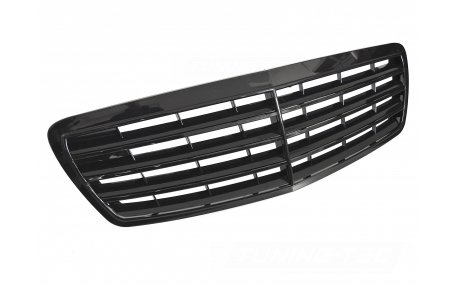 Решетка радиатора Mercedes E-class W211 2002-2006