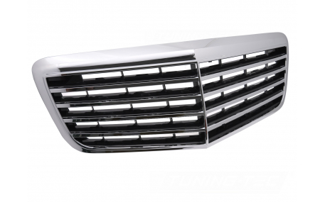 Решетка радиатора Mercedes E-class W211 2006-2009