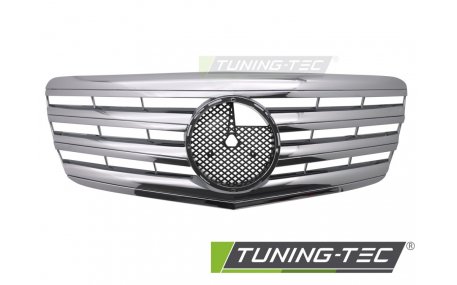 Решетка радиатора Mercedes E-class W211 2006-2009
