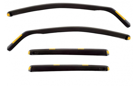 Дефлекторы окон Renault Megane