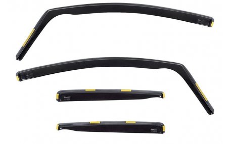 Дефлекторы окон Toyota Yaris