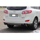 Защита задняя Hyundai Santa Fe