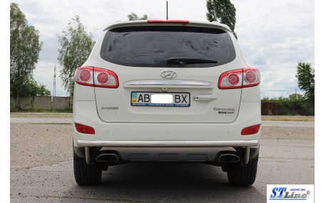 Защита задняя Hyundai Santa Fe