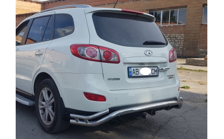 Защита задняя Hyundai Santa Fe