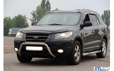 Подножки Hyundai Santa Fe