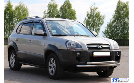 Защита передняя Hyundai Tucson