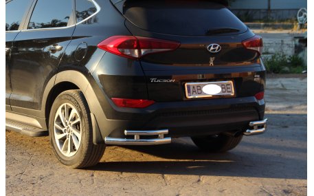 Защита задняя Hyundai Tucson