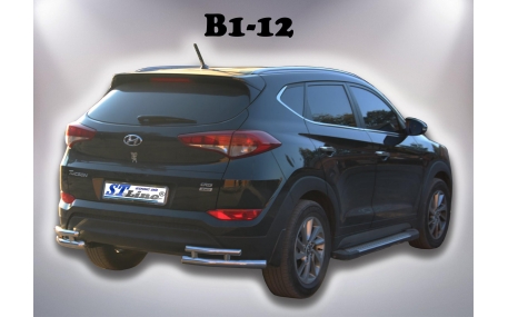Защита задняя Hyundai Tucson