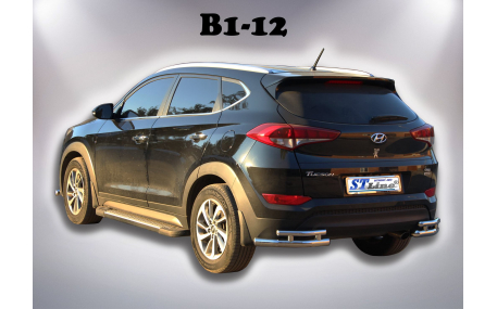 Защита задняя Hyundai Tucson