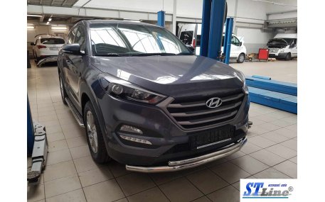 Защита передняя Hyundai ix35