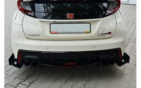 Накладка задняя Honda Civic