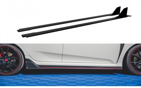 Накладки на пороги Honda Civic