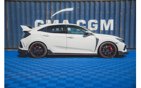 Накладки на пороги Honda Civic